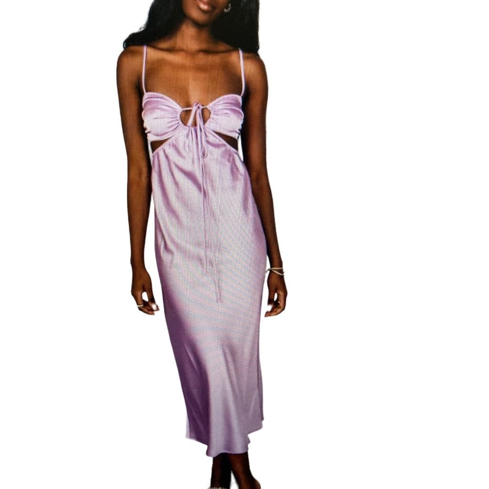 SHOW ME YOUR MUMU: CODIE CUT OUT DRESS - LILAC NWOT